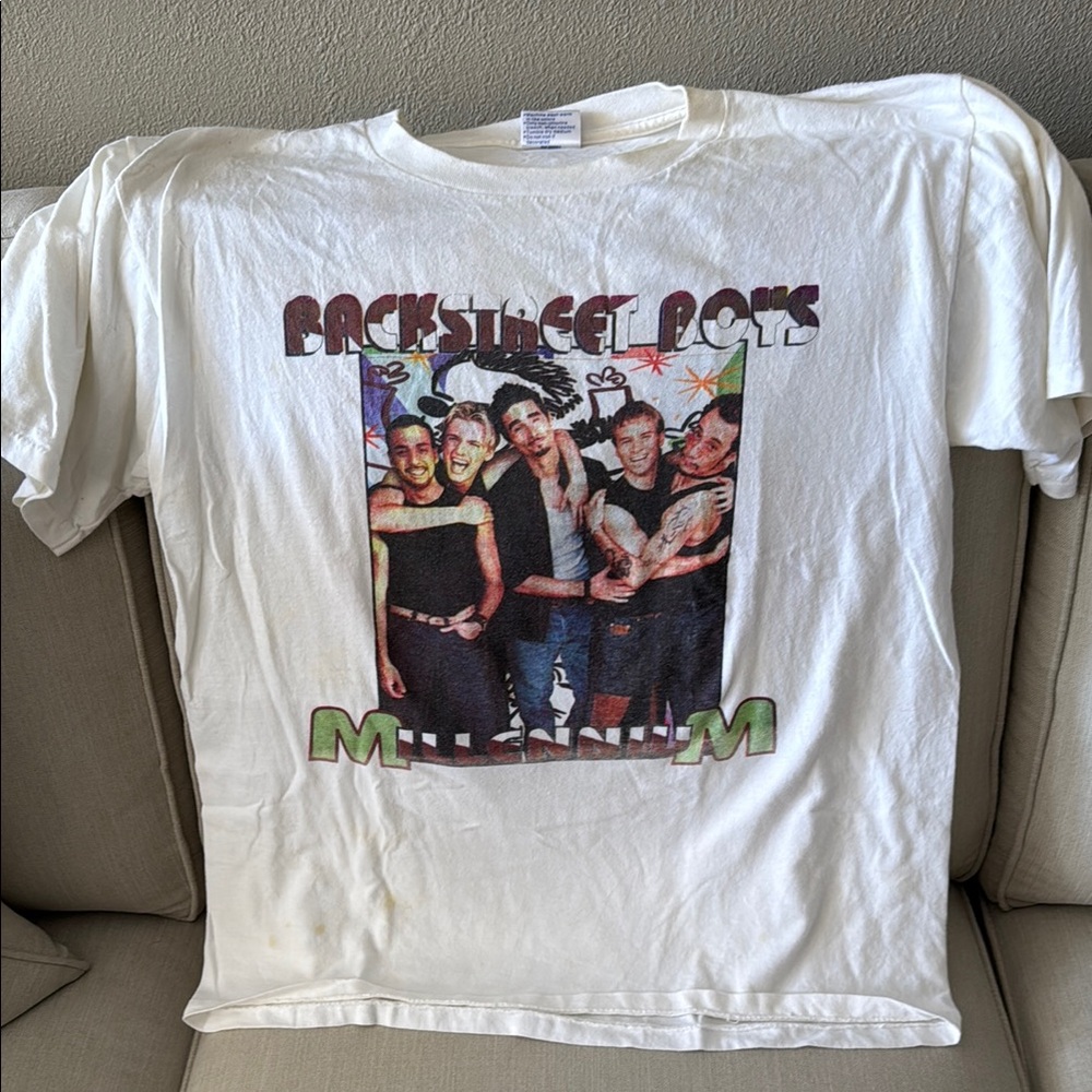 Backstreet Boys Concert T-Shirt from millennium tour (2000)